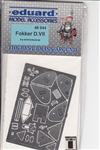 EDUARD 1/48 FOKKER D.VII FOR MONOGRAM KIT KIT