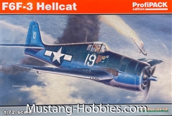 EDUARD 1/72 F6F-3 Hellcat ProfiPACK edition