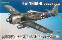 EDUARD 1/72 Fw 190A-8 standard wings Weekend Edition