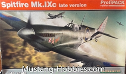 EDUARD 1/48 Spitfire Mk IXc Late British Fighter (Profi-Pack Plastic Kit)
