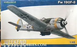 EDUARD 1/48 Fw 190F-8 Weekend Edition
