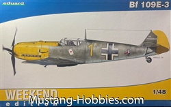 EDUARD 1/48 MESSERSCHMITT Bf 109E-3 Weekend Edition