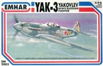 EMHAR 1/72 Yakovlev Yak-3 WWII Russian Fighter