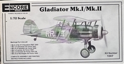 ENCORE MODELS 1/72 Gladiator Mk.I/Mk.II