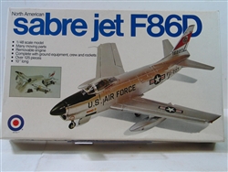 ENTEX 1/48 NORTH AMERICAN SABRE JET F-86D