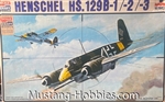 ESCI 1/48 Henschel Hs.129B-1/-2/-3