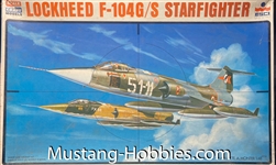 ESCI 1/48 F-104 G/S Starfighter
