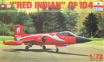 ESCI 1/72 Red Indian CF-104