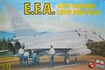 ESCI 1/72 E.F.A. with Ground Crew and Pilot