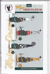 Eagle Strike Productions 1/48FLYING CIRCUS FOKKER DR.1 ACES 1918
