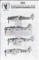 Eagle Strike Productions 1/72 HOME DEFENSE FOCKE WULF FW109S