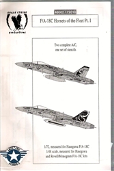 Eagle Strike Productions 1/72 F/A-18 HORNETS OF THE FLEET PART 1