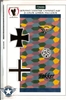 Eagle Strike Productions 1/72 GERMAN LOZENGE CAMOUFLAGE 5 COLOR UNDER PATTERN