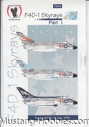 Eagle Strike Productions 1/72 F4D-1 SKYRAYS PART 1