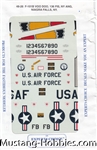 EXPERT CHOICE DECALS 1/48 F-101B VOODOO 136TH FIS NY ANG NIRAGA FALLSNY