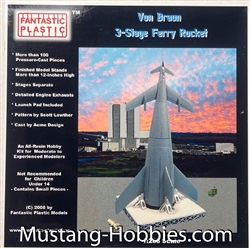 FANTASTIC PLASTIC 1/288 Von Braun 3-Stage ferry Rocket