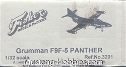 Fisher Model & Pattern 1/32 Grumman F9F-5 Panther