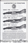 FOX ONE DECALS 1/48 GUNFIGHTERS F-4C PHANTOMS