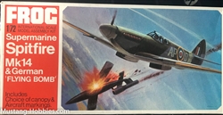 FROG 1/72 Supermarine Spitfire Mk14 & German 'Flying Bomb'