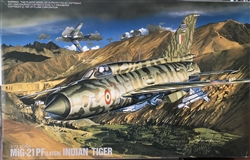 FUJIMI 1/72 MiG-21PF (later) Indian Tiger
