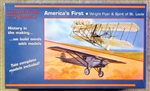 GLENCO 1/00 Wright Flyer and Spirit of St Louis