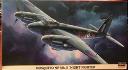 HASEGAWA 1/72 MOSQUITO NF Mk.II NIGHT FIGHTER