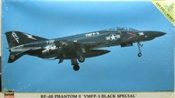 HASEGAWA 1/72 RF-4B Phantom II VMFP-3 Black Special