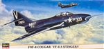 HASEGAWA 1/72 F9F-8 Cougar "VF-113 Stingers"