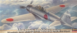 Hasegawa 1/72 Mitsubishi A6M2 Zero Fighter Type 11/21 'Samurai Pilot'