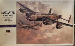 HASEGAWA 1/72 Lancaster B Mk.I/Mk.III (Royal Air Force Bomber)