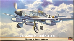 HASEGAWA 1/48 Fieseler & Skoda FiSk199 (Bf 109)