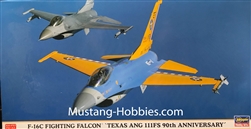 HASEGAWA 1/48 F-16C Fighting Falcon 'Texas ANG 111FS 90th Anniversary'