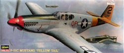 HASEGAWA 1/72 P-51C Mustang Yellow Tail