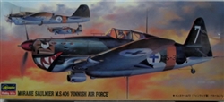 HASEGAWA 1/72 Morane Saulier M.S.406 Finish Air force