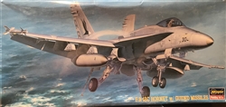 HASEGAWA 1/72 F/A-18C HORNET w/ GUIDED MISSILES