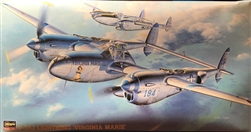 HASEGAWA 1/48 P-38J Lightning 'Virginia Marie'