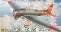 HASEGAWA 1/48 Aichi D3A1 Type 99 Carrier Dive Bomber Val Model 11 Midwau Island
