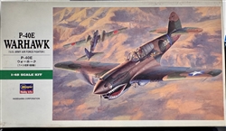 HASEGAWA 1/48 P-40E Warhawk (U.S. Army Air Force Fighter)
