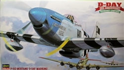 HASEGAWA 1/48 P-51D Mustang D-Day Markings