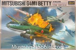 Hasegawa 1/72 Mitsubishi G4M1 (Betty) w/Ohka Bomb
