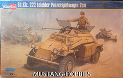 HOBBY BOSS 1/35 Sd.Kfz. 222 Leichter PanzerspÃ¤hwagen 2cm