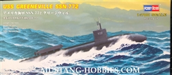 HOBBY BOSS 1/700 USS GREENEVILLE SSN-772