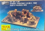 HOBBY FAN 1/35 Street Fighting USMC 1968 (6 Figuren) w/Base