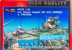 HOBBY FAN 1/35 U.S. Brigade OIF ACU Tank Crew, (2 FigURES)