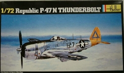 HELLER 1/72 Republic P-47N THUNDERBOLT