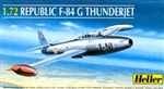 HELLER 1/72 Republic F-84 G Thunderjet