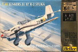 HELLER 1/48 Junkers Ju 87R-2 Stuka Hi-Tech Concept