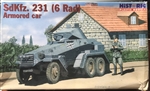 HISTORIC MODELS 1/35 Sd.Kfz.231 (6 Rad) Armored Car