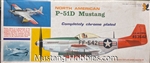 HAWK MODELS 1/48 P-51 Mustang CHROME PLATED