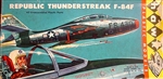 HAWK MODELS 1/72 Republic Thunderstreak F-84F
